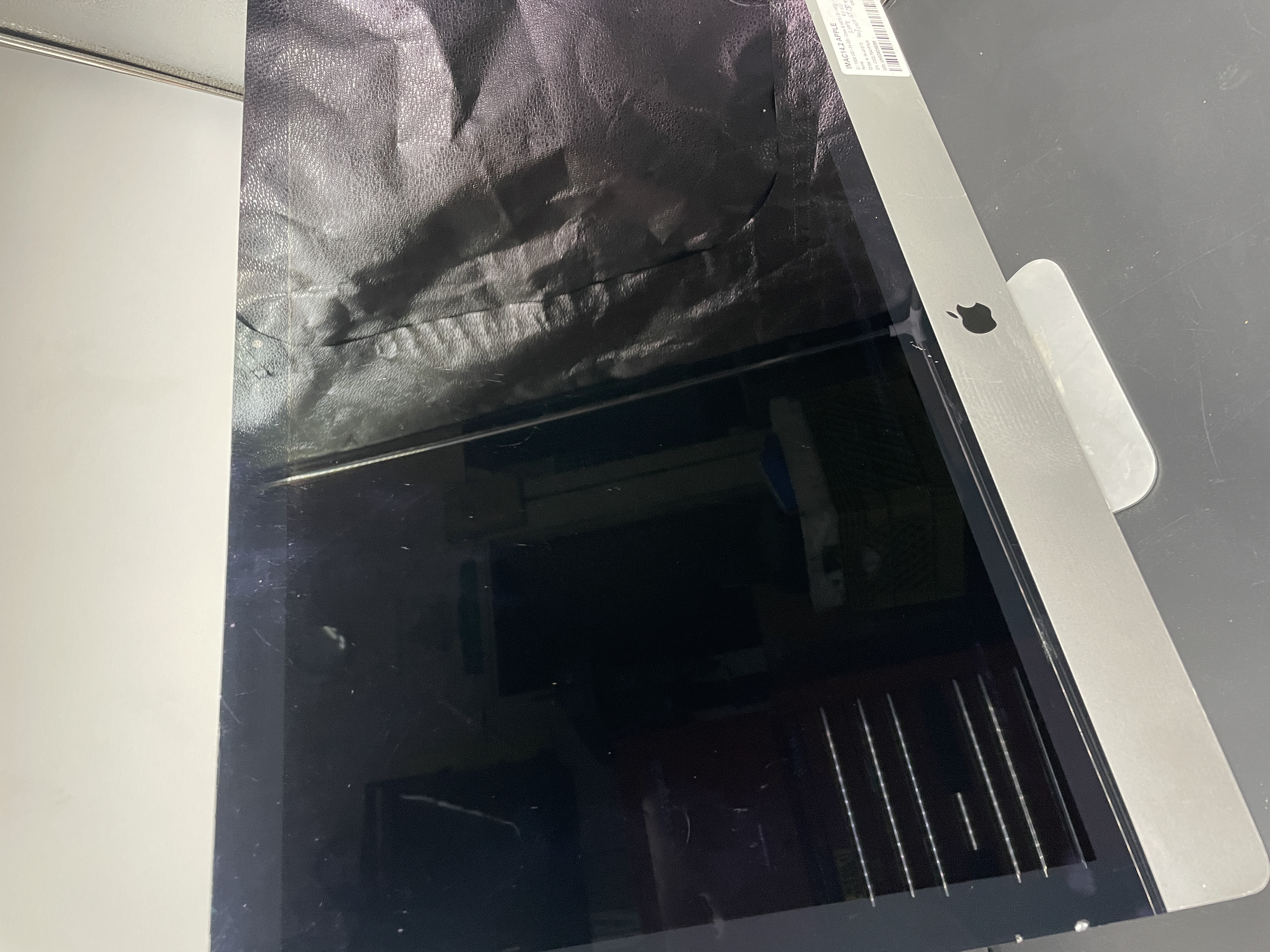 Apple iMac A1419 i5-4570 3.2GHz DDR3 GeForce GT 755M NO OS NO HDD Cracked Screen — photo 3