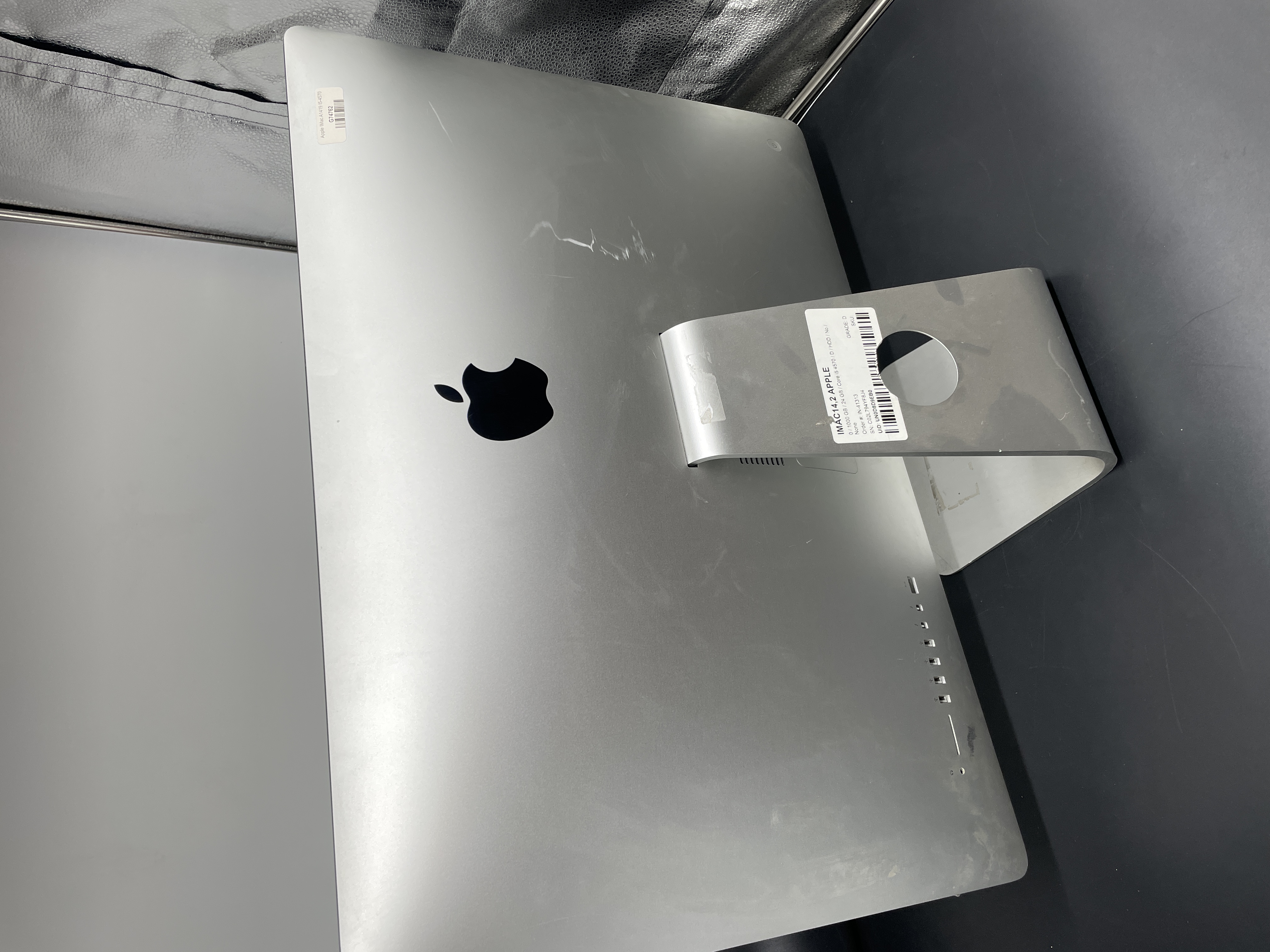 Apple iMac A1419 i5-4570 3.2GHz DDR3 GeForce GT 755M NO OS NO HDD Cracked Screen — photo 4