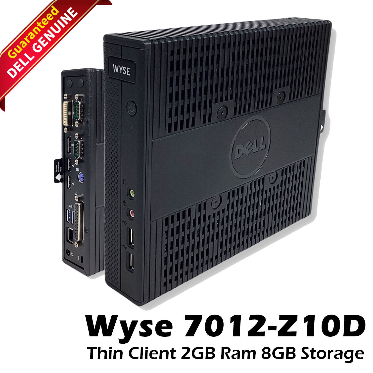 Dell Wyse 7012-Z10D Thin Client 2GB Ram 8GB Storage Flash AMD G-T56 NH1KR-SP-BBB