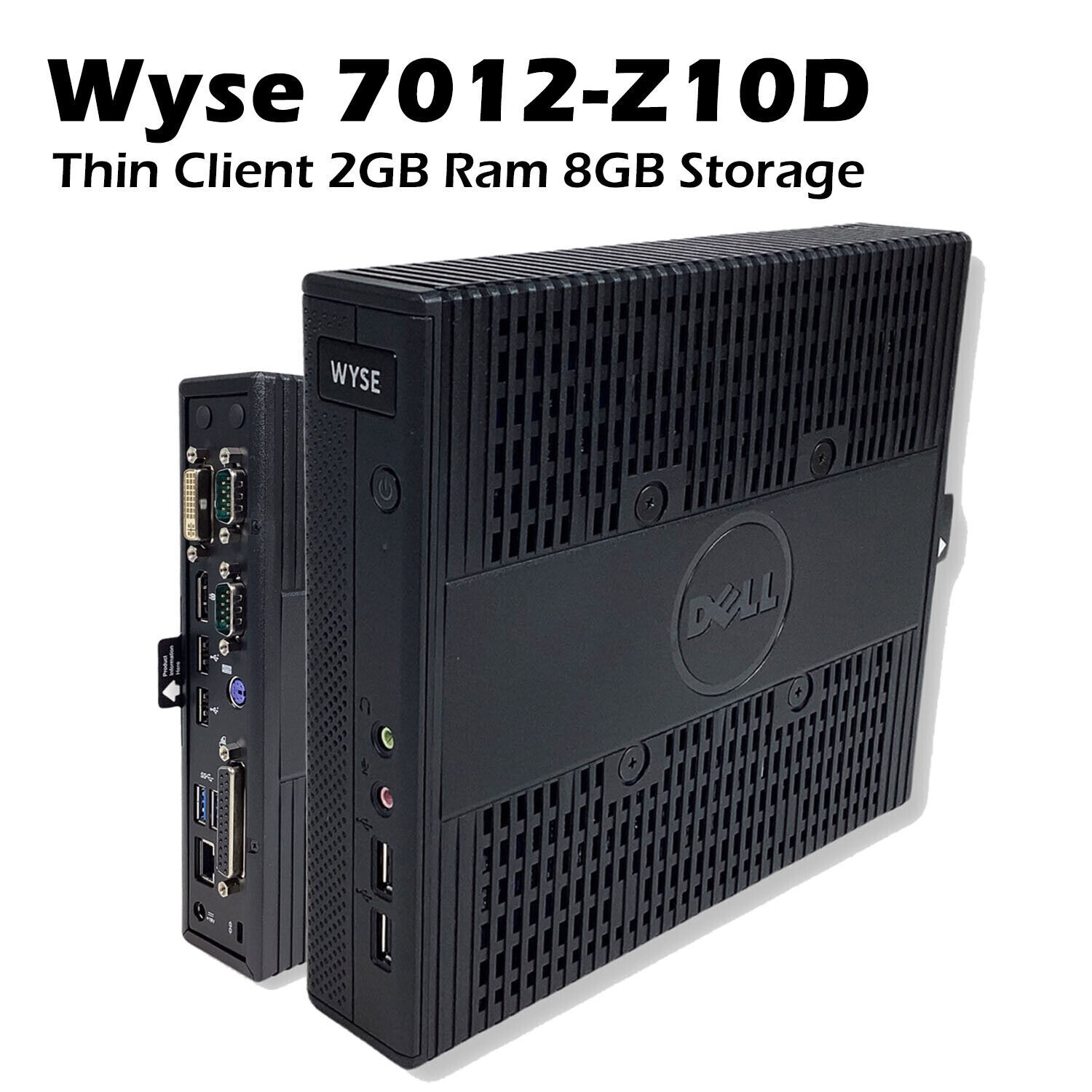 Dell Wyse 7012-Z10D Thin Client 2GB Ram 8GB Storage Flash AMD G-T56 NH1KR-SP-BBB — photo 2