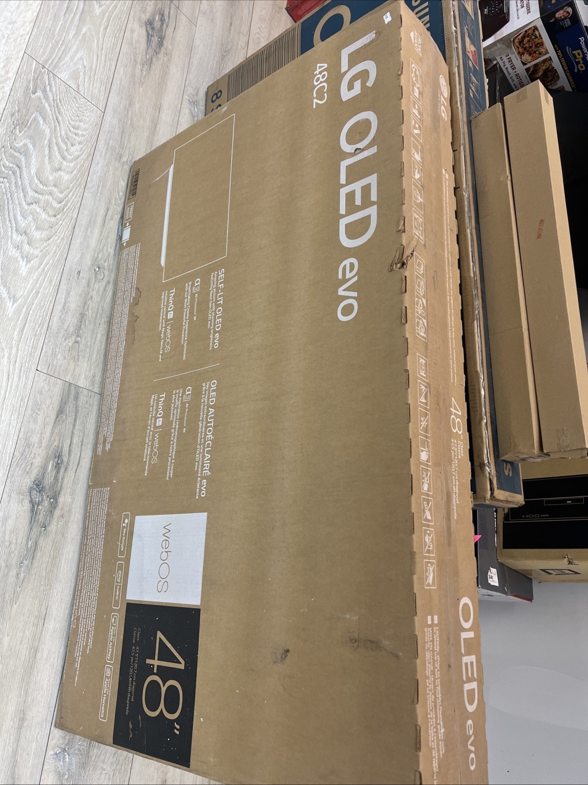 LG OLED48C2PUB 48 Inch HDR 4K Smart Class C2 OLED Evo TV (2022)