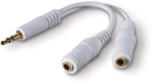 Belkin Speaker And Headphone Splitter - White F8V234-WHT