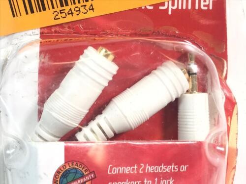 Belkin Speaker And Headphone Splitter - White F8V234-WHT — photo 5