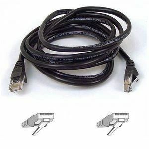 Belkin A3L79118INBLK 18Inch CAT 5E RJ45 Male To RJ45 Male Patch Cable 2pk BUNDLE — photo 2