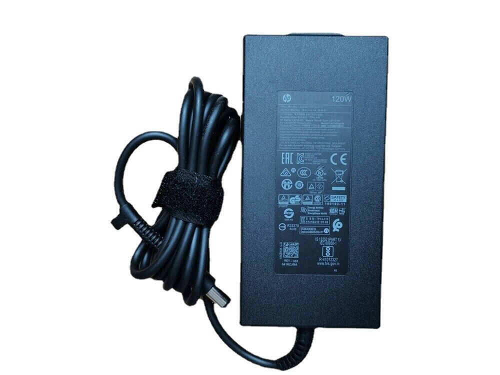 NEW Genuine HP 120W Blue Tip Charger TPN-LA18 L41423-011 — photo 2