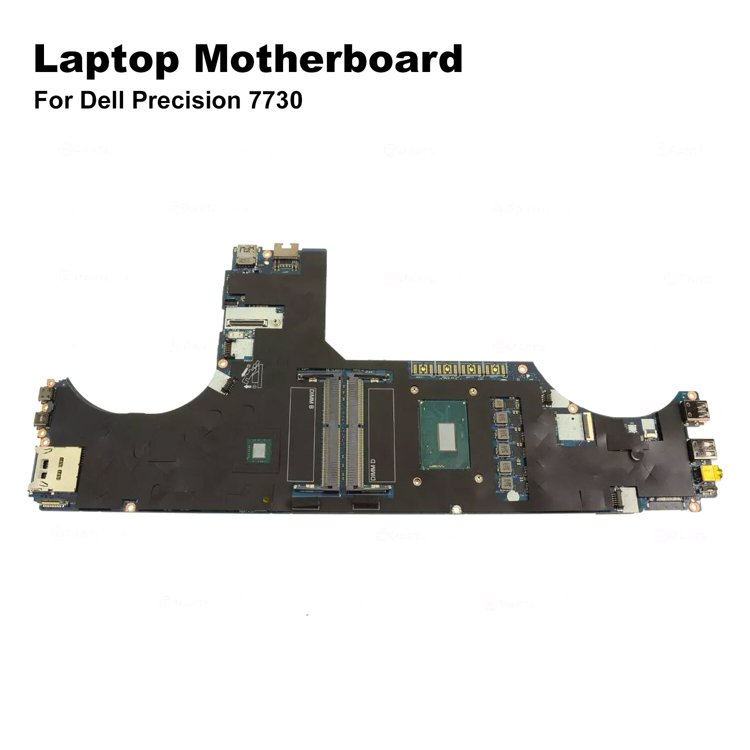 Dell Precision 7730 Motherboard Intel E-2176M 6-Core CPU 2.7GHz LA-F601P H127X — photo 3
