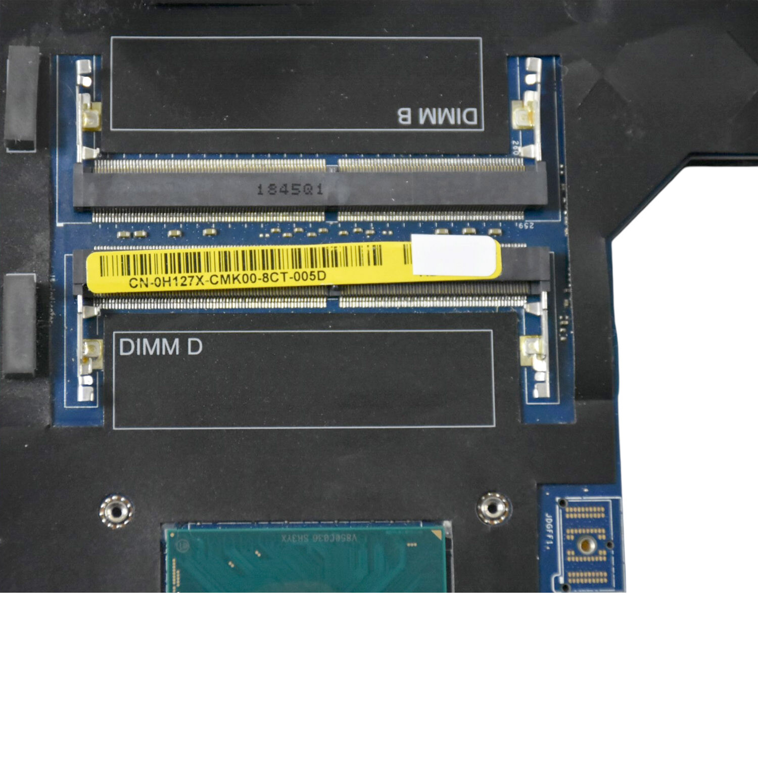 Dell Precision 7730 Motherboard Intel E-2176M 6-Core CPU 2.7GHz LA-F601P H127X — photo 5