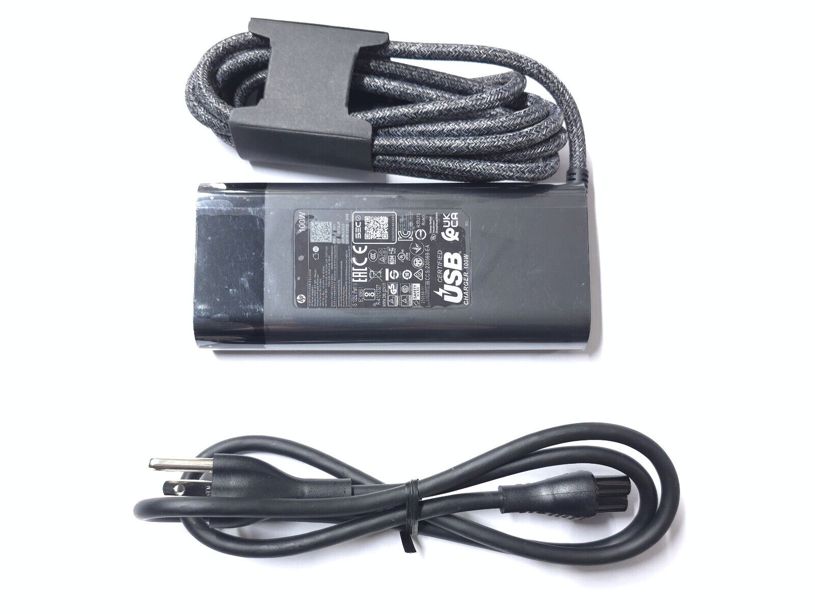 New Genuine 100W USB-C AC Charger HP ENVY 17-cw1023cl 9T3V8UA#ABA 8L756AV — photo 4
