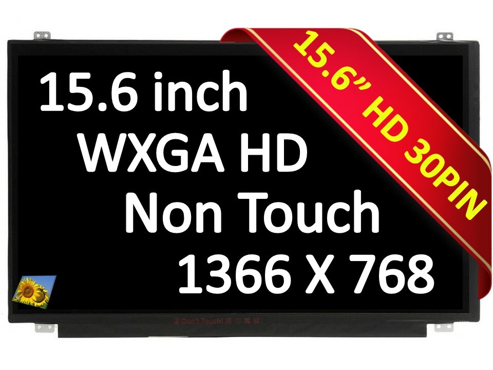 DELL JMC9X 0JMC9X LED LCD 30 Pin EDP Screen 15.6" WXGA HD N156BGA-EA Rev C1