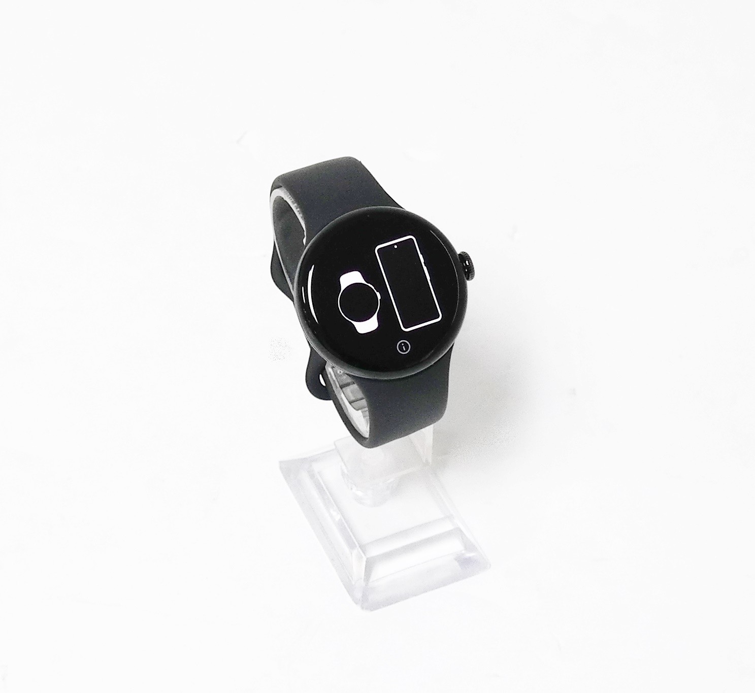 Google Pixel Watch 3 GA05757-US 41mm Matte Black Aluminum Case Obsidian Band — photo 2