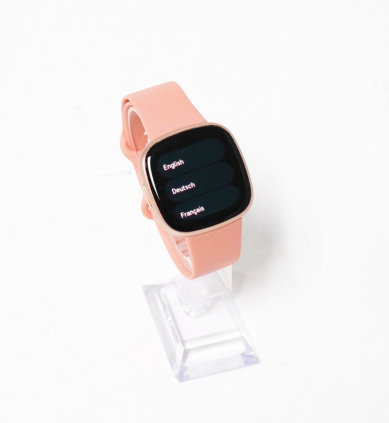 Fitbit Versa  Fitness Smartwatch FB523 Copper Rose Aluminum Pink Sand Small — photo 2