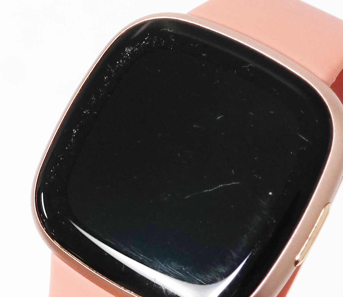 Fitbit Versa  Fitness Smartwatch FB523 Copper Rose Aluminum Pink Sand Small — photo 3