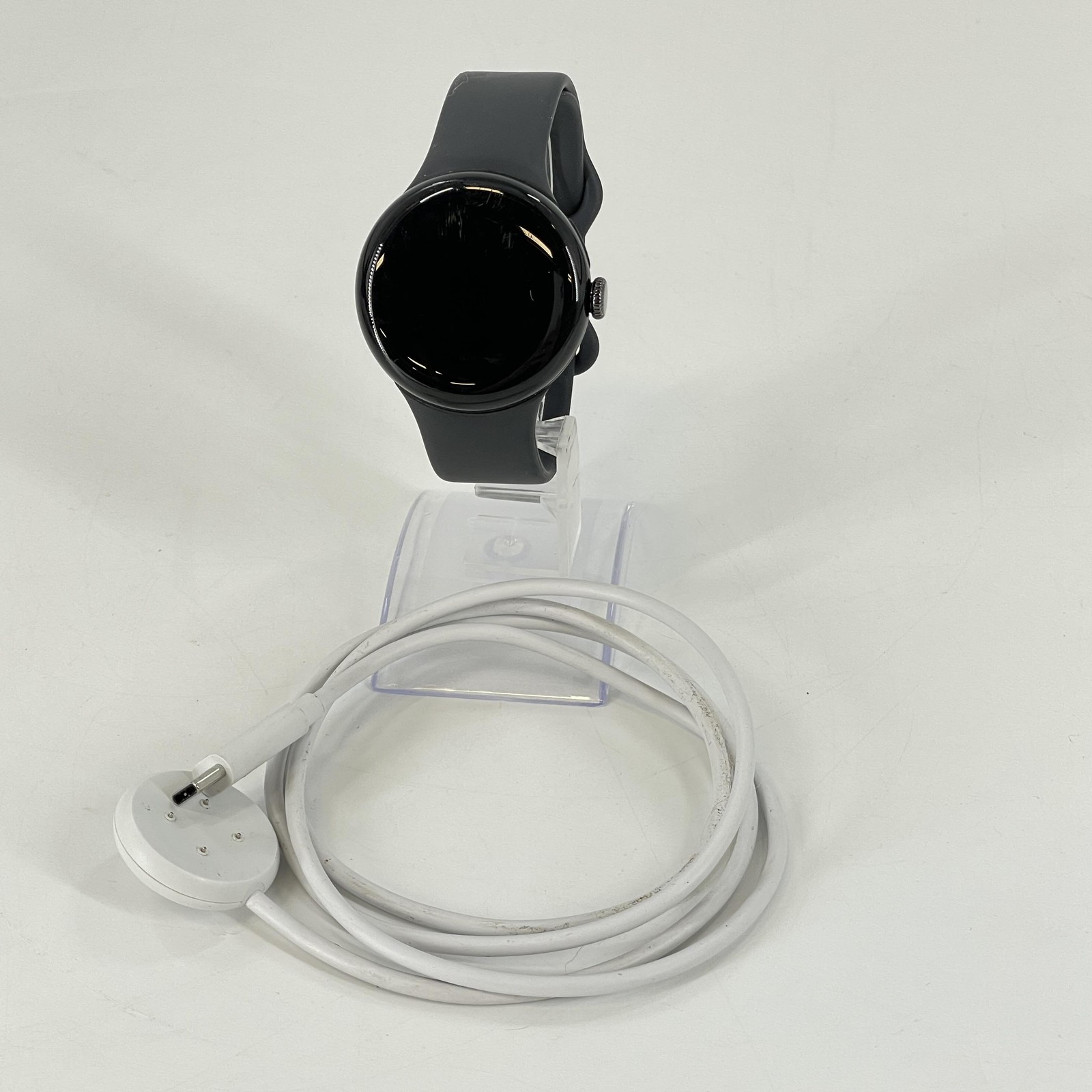 Google Pixel Watch 2 41mm Black Aluminum GPS Black Sport Band Grade A