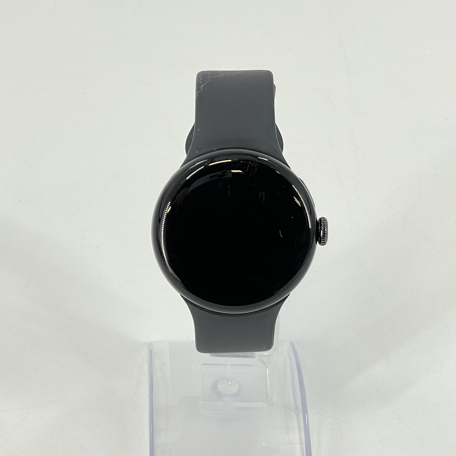 Google Pixel Watch 2 41mm Black Aluminum GPS Black Sport Band Grade A — photo 2