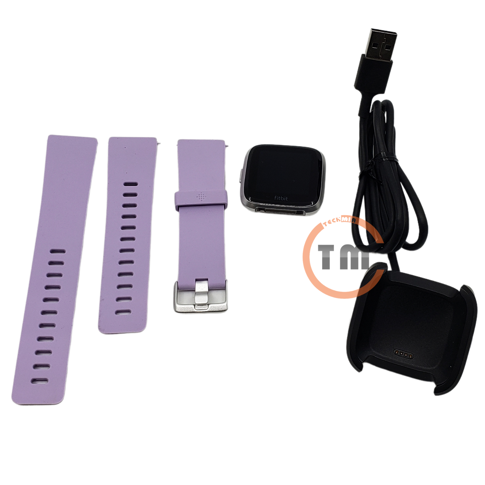 Fitbit Versa Lite Edition Smartwatch With Small  Large Band  Lilac B415SRLV — photo 5