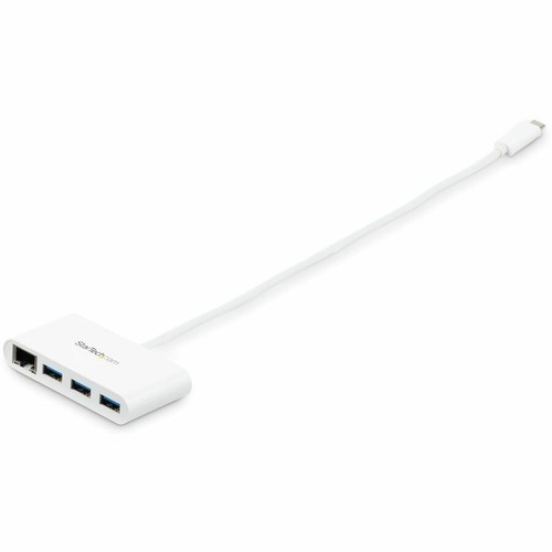 StarTech HB30C3A1GEA 3 Port USB C Hub With Gigabit Ethernet - USB-C To 3x USB-A — photo 3