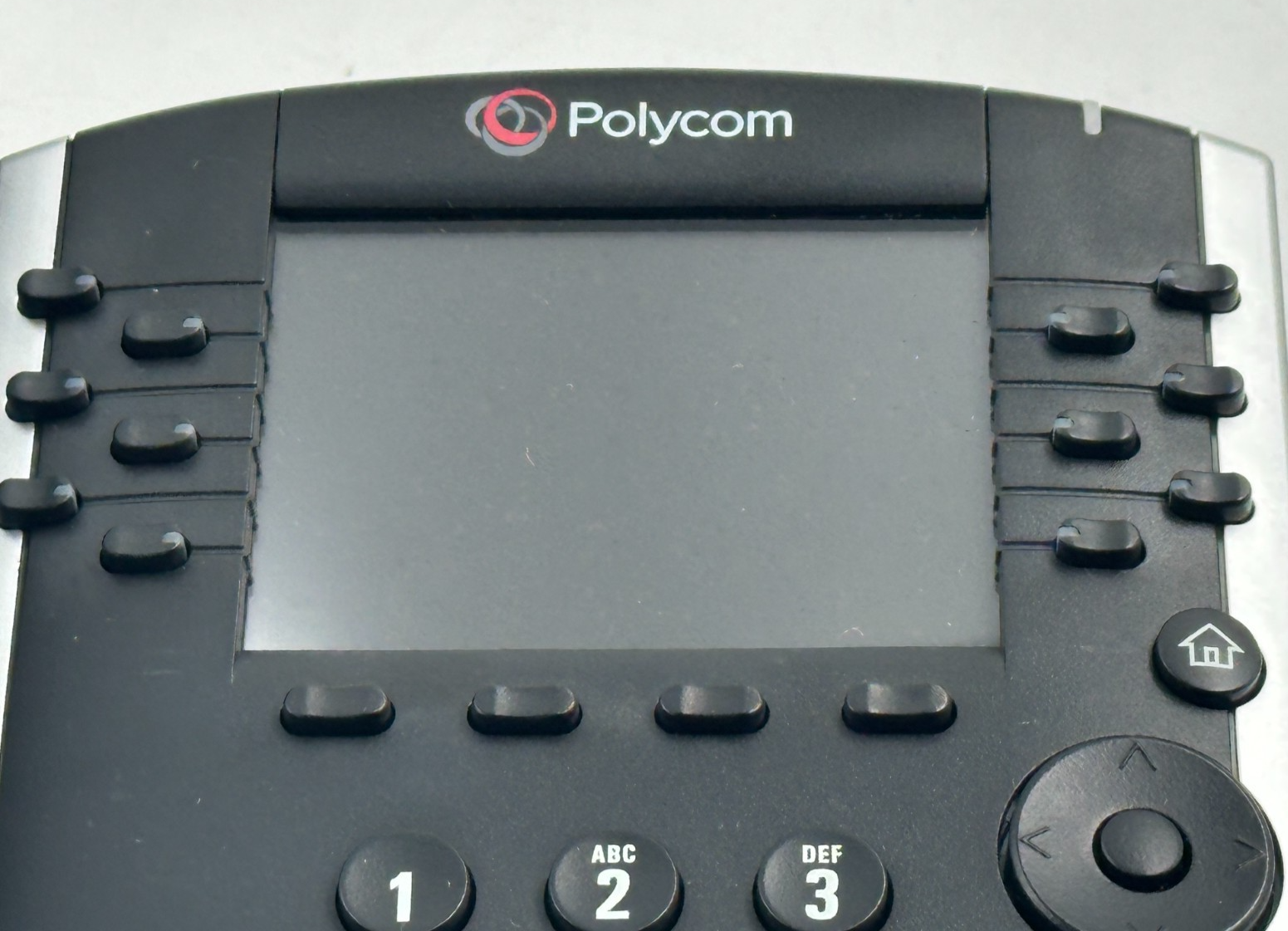 POLYCOM VVX410 GIGABIT IP POE DESK PHONE 2201-46186-001 Mci81 — photo 3