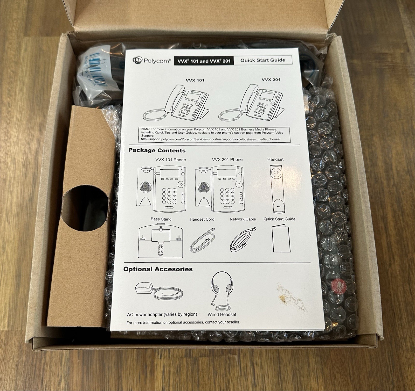 RingCentral Polycom VVX 201 2-Line PoE IP Business Media Black Desktop Phone — photo 2