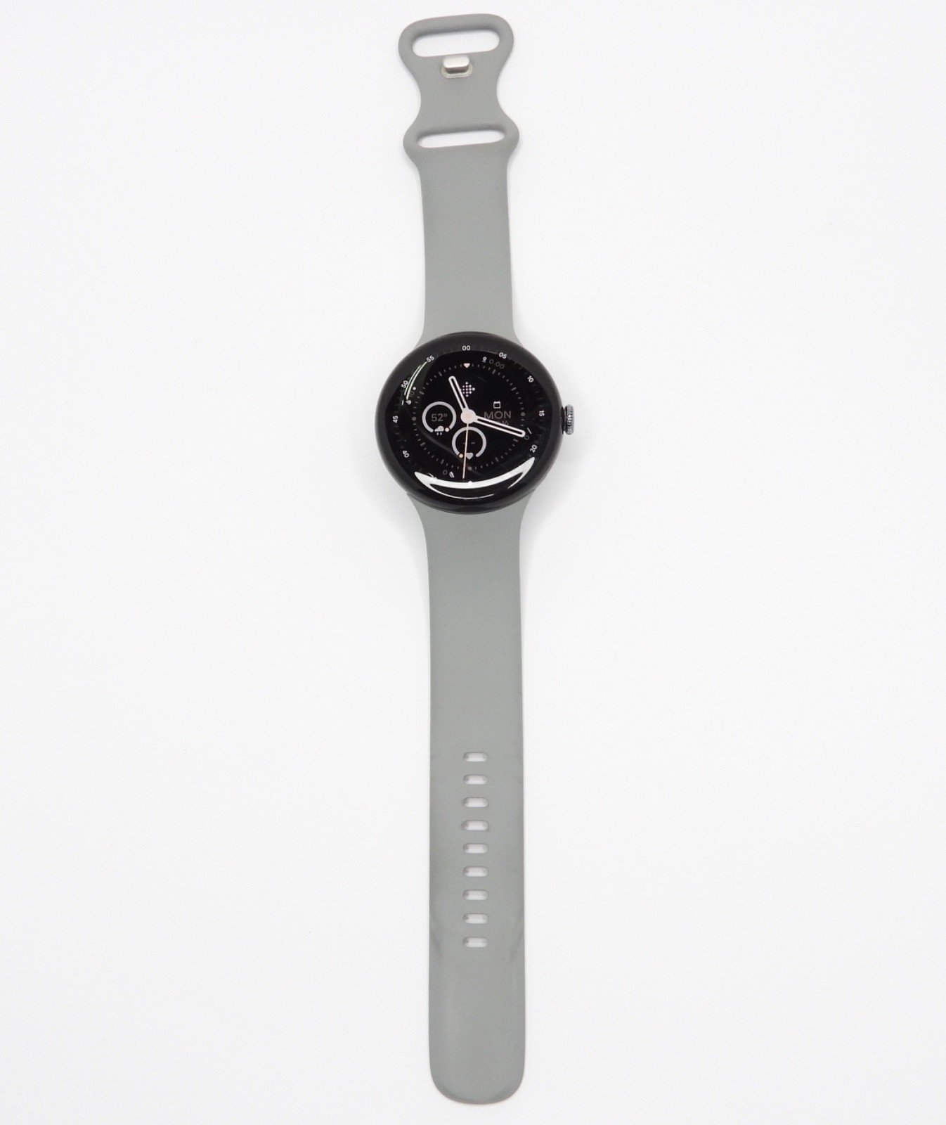 Google Pixel Watch 3 45mm Wi-Fi Aluminum Case Matte Hazel Large Hazel Band — photo 2