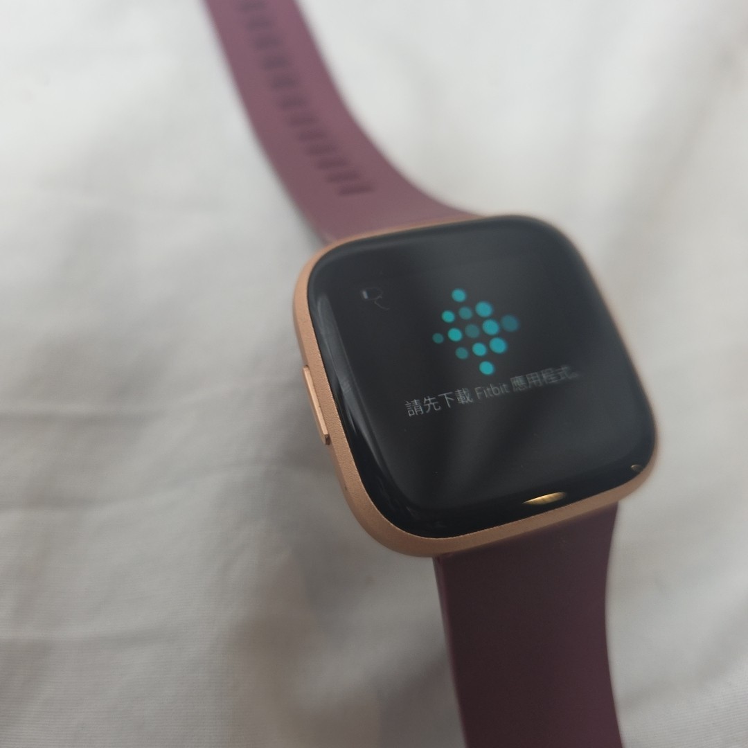 Fitbit Versa 2  Health & Fitness Smart Watch Copper Rose Pink Band FB507 CGB — photo 3