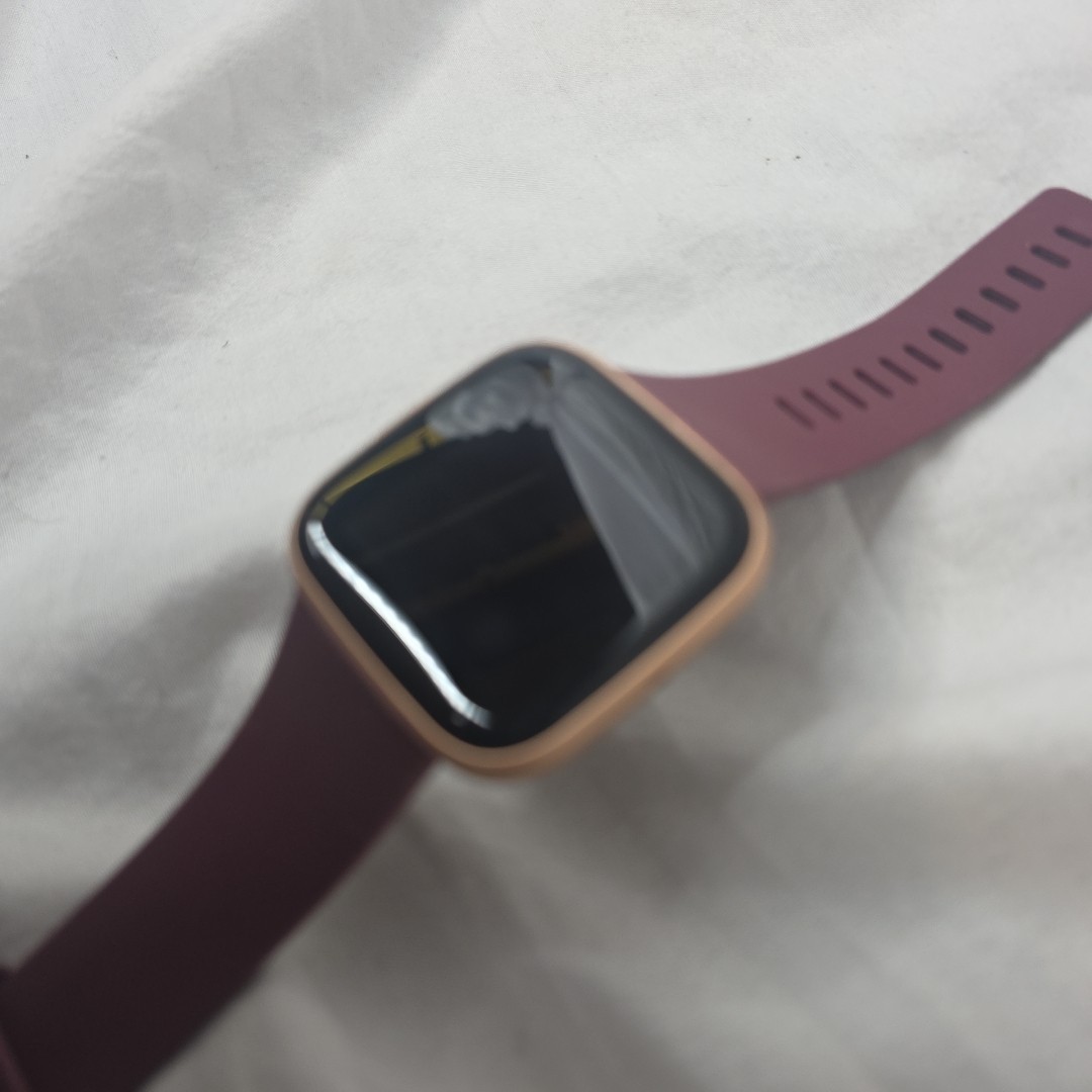 Fitbit Versa 2  Health & Fitness Smart Watch Copper Rose Pink Band FB507 CGB — photo 4
