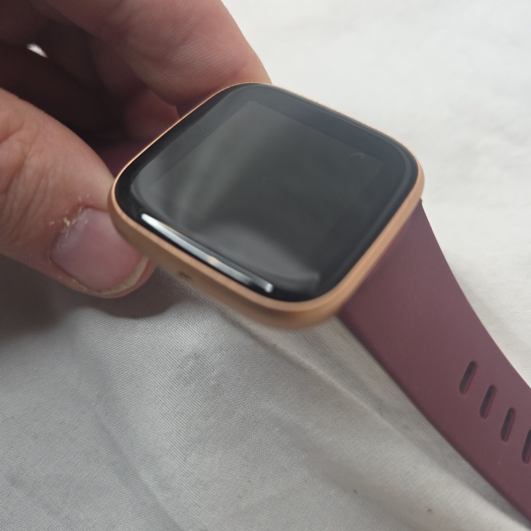 Fitbit Versa 2  Health & Fitness Smart Watch Copper Rose Pink Band FB507 CGB — photo 5
