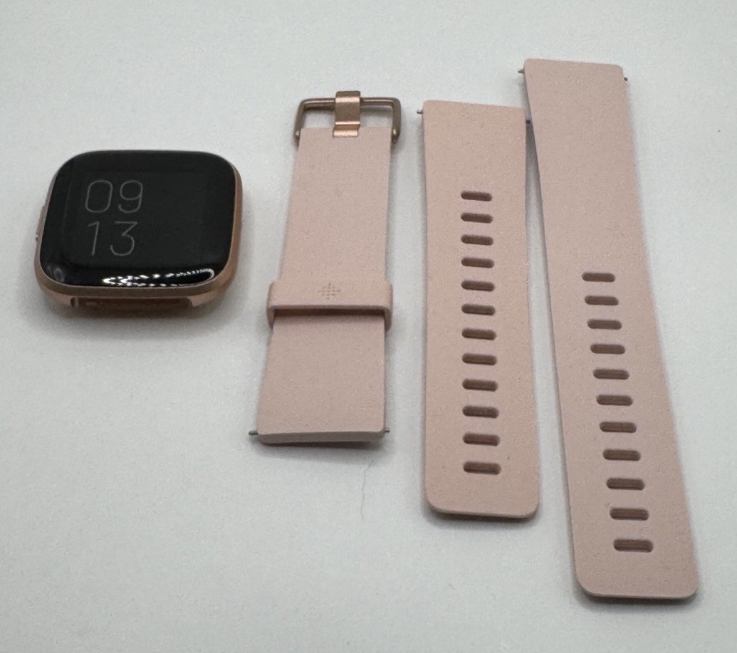 Fitbit Versa 2 Health & Fitness Smartwatch Activity Tracker - Rose Gold - TESTED