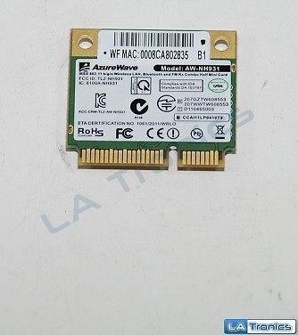 Toshiba Thrive AT105-T1032 10.1 Genuine WIRELESS BLUETOOTH COMBO CARD AW-NH931 — photo 2