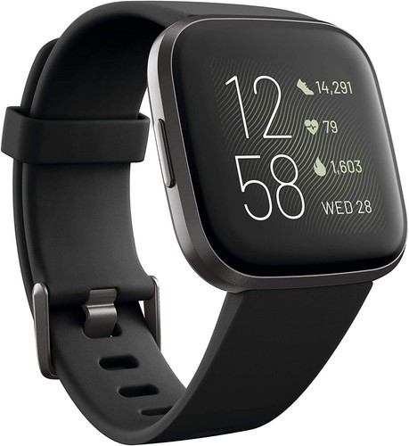 Fitbit Versa 2 Health & Fitness Smartwatch With Heart Rate Black — photo 2