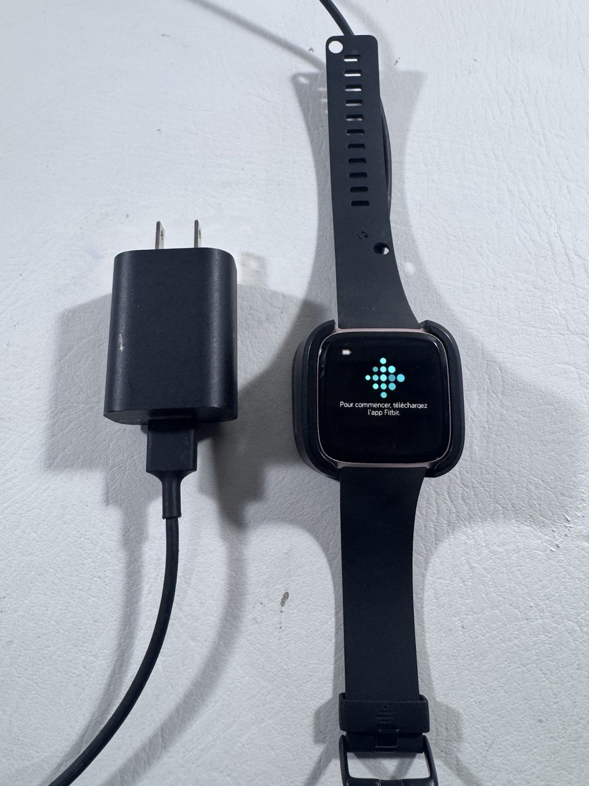Fitbit Versa Fitness Smartwatch - Peach/Rose-Gold Aluminium FB504RGPK — photo 5
