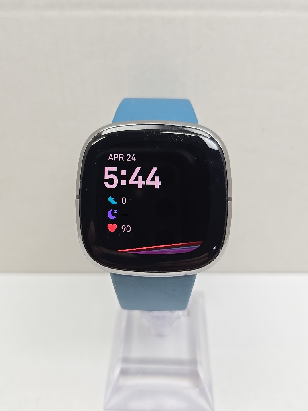 Fitbit Sense FB512 Smartwatch GPS ECG Heart Rate Activity Tracker No Charger