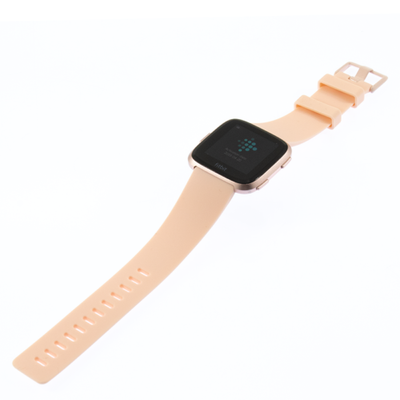 Fitbit Versa Fitness Smartwatch - Peach/Rose-Gold Aluminum - FB504RGPK — photo 2