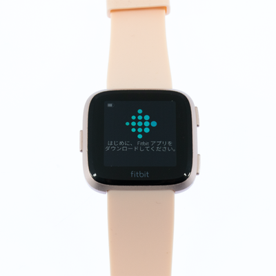 Fitbit Versa Fitness Smartwatch - Peach/Rose-Gold Aluminum - FB504RGPK — photo 3