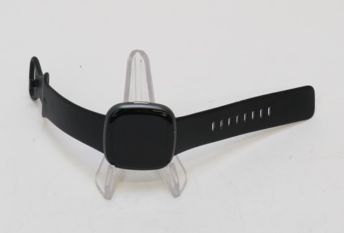 Fitbit Versa 4 Fitness Smartwatch Black Graphite NO Charger