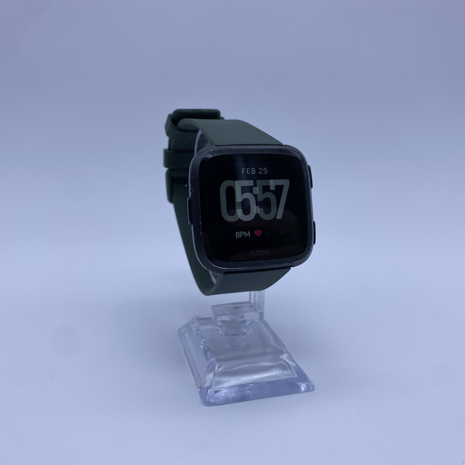 Fitbit Versa Smart Watch Fitness Tracker FB504 Activity Tracker - Black, Large
