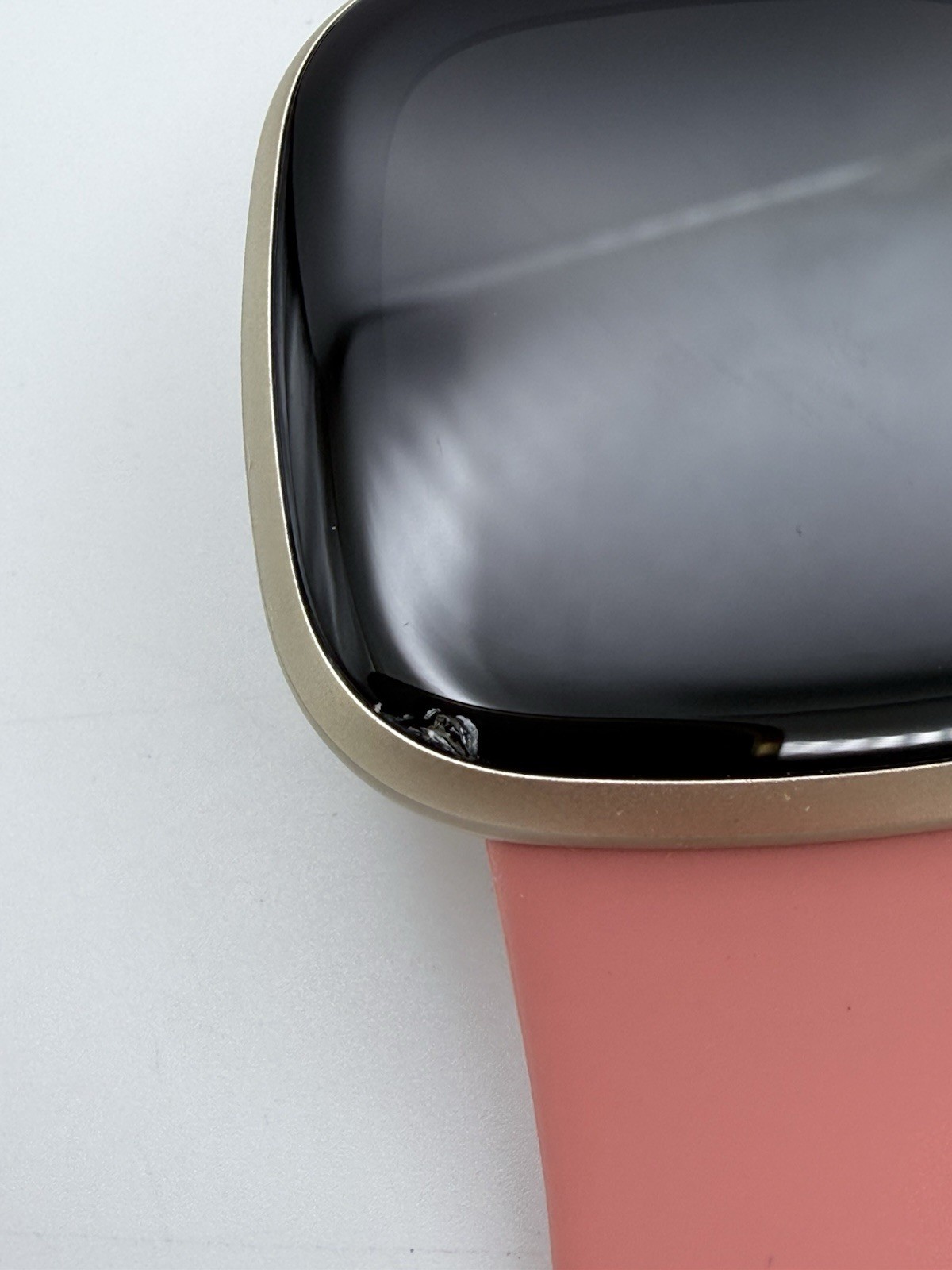Fitbit - Versa 3 Health & Fitness Smartwatch - Soft Gold/Pink (READ DESCRIPTION) — photo 3