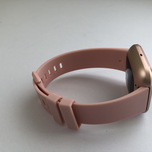 Fitbit FB507RGPK Versa 2 Smartwatch, Copper Rose fitness tracker. excellent — photo 5