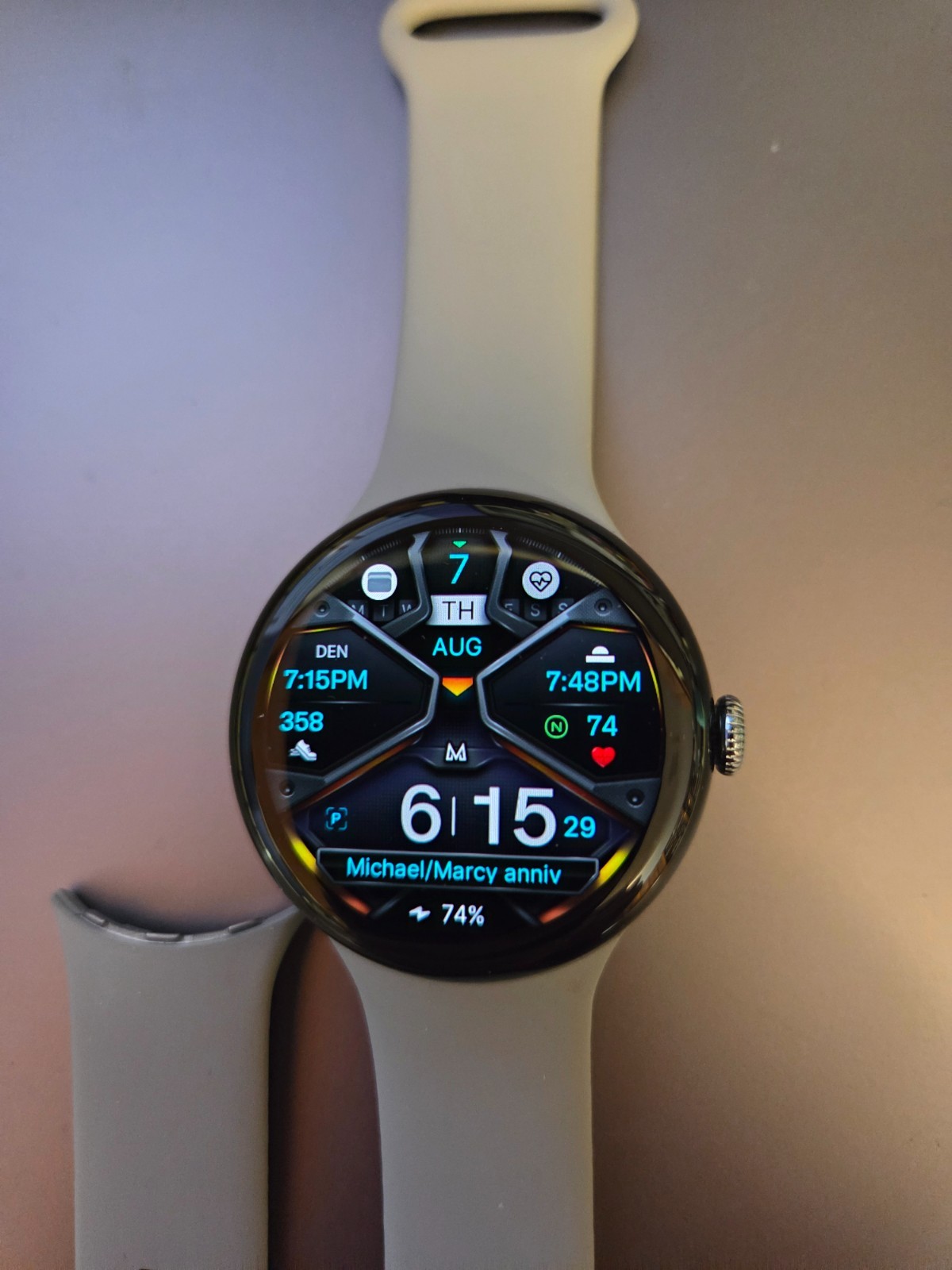 Google Pixel Watch 3 45mm Latest Model - Android Smartwatch, Heart Rate