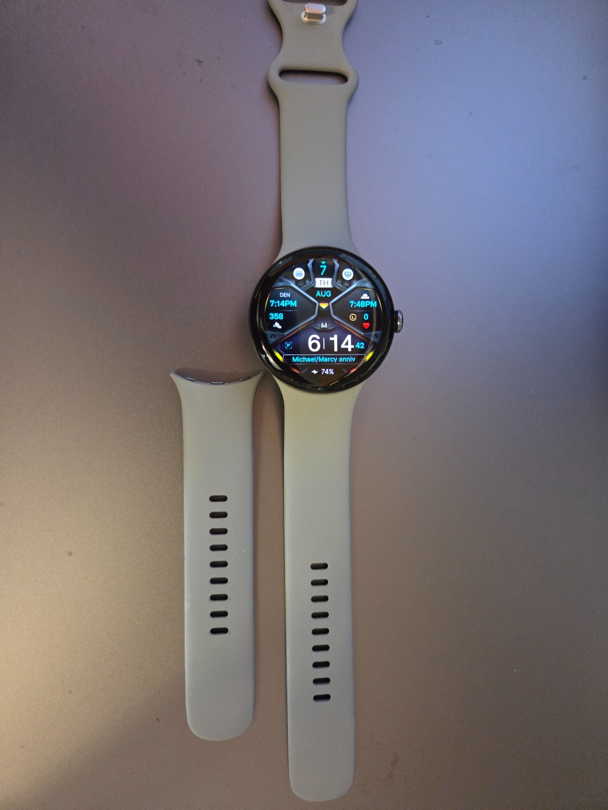 Google Pixel Watch 3 45mm Latest Model - Android Smartwatch, Heart Rate — photo 3