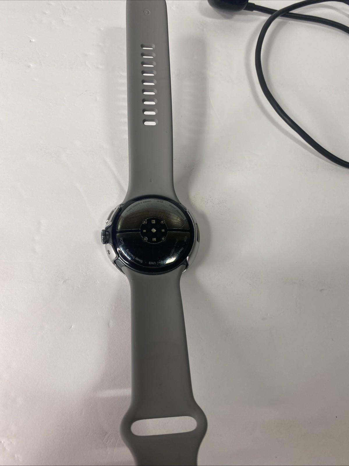 Google Pixel Watch 3 GA05282-US 41mm WiFi Cellular GPS - Silver — photo 2