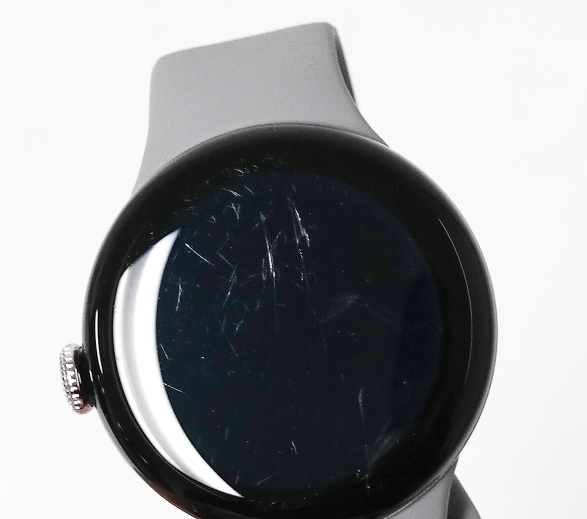Google Pixel Watch 2 GA05031-US Polished Silver Case W/ Gray Band — photo 3