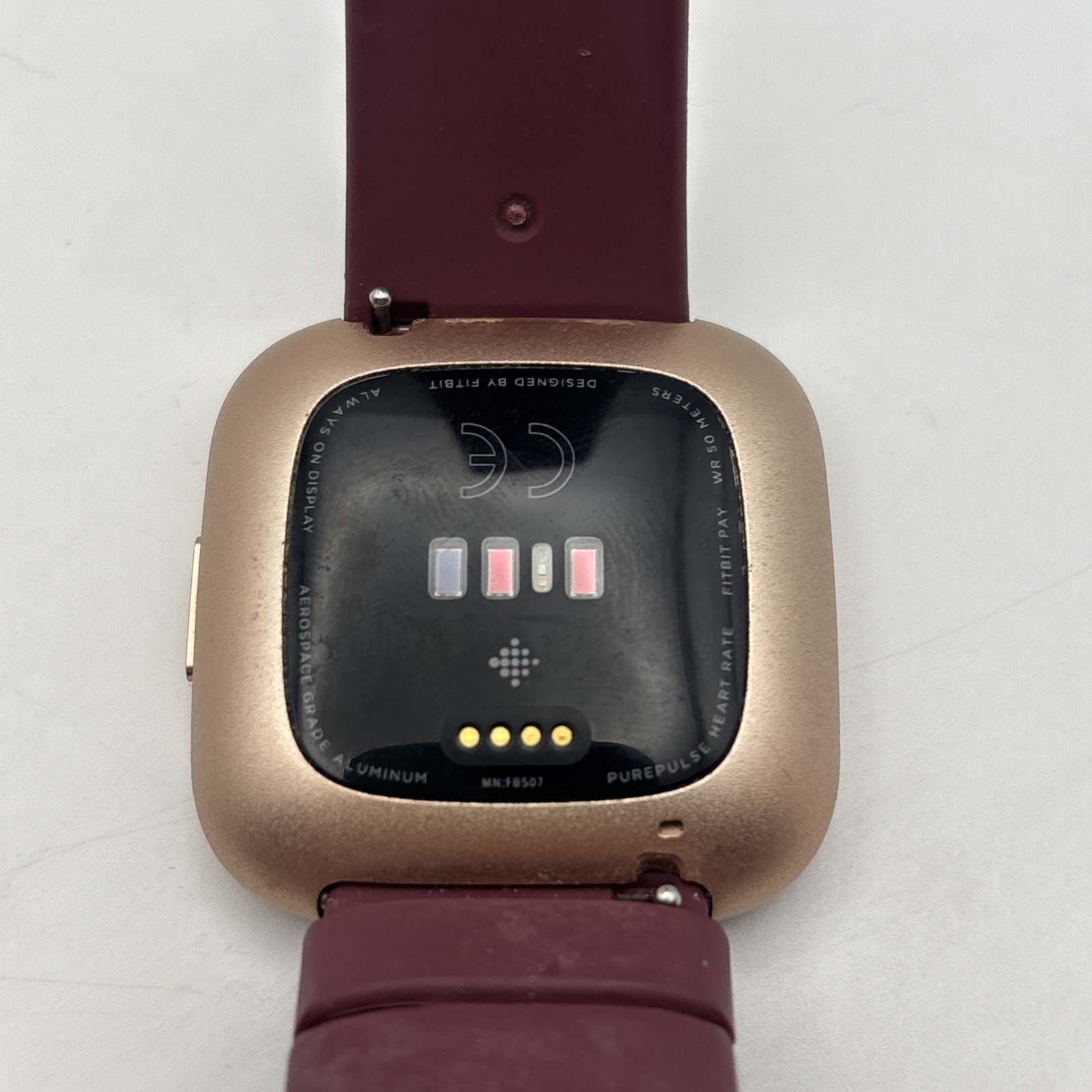 Fitbit Versa 2 Fitness Smartwatch Activity Tracker Rose Gold FB507 - Small Band — photo 5