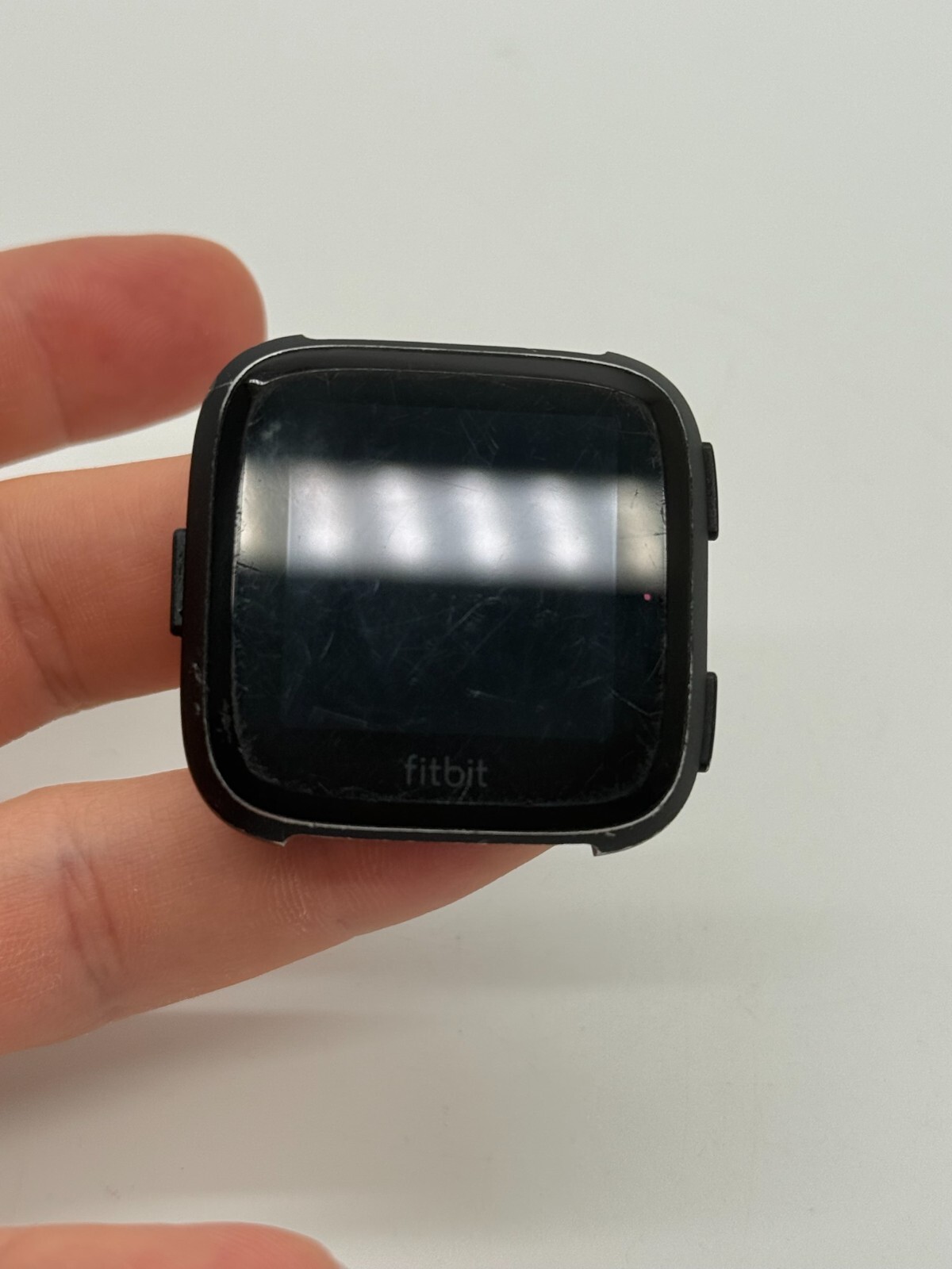 Fitbit Versa FB504 Smartwatch - Black - Large — photo 4