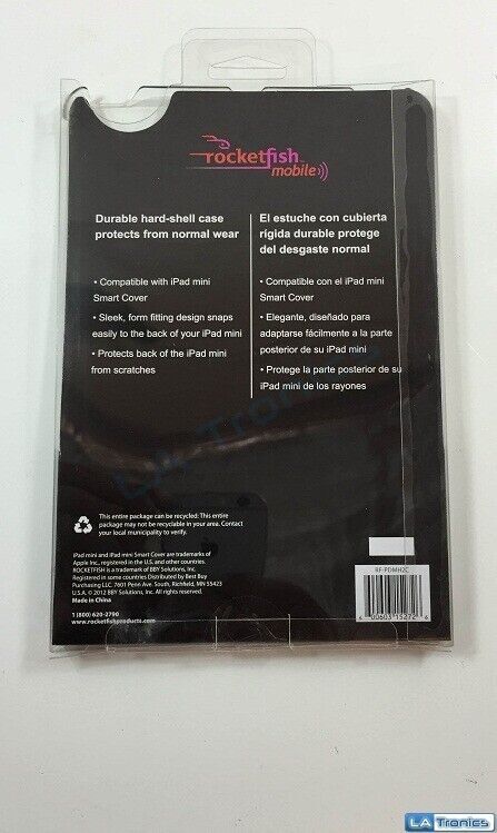 Case For iPad Mini 1/2/3 Clear Transparent Hard-Shell Case - RocketFish Mobi — photo 2