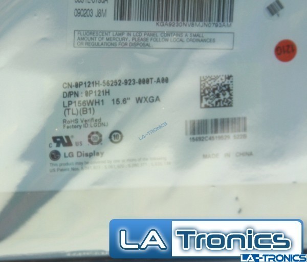 NEW OEM Dell Insprion 1545 15.6" WXGA HD LCD Screen LP156WH1 TL B1 0P121H — photo 2
