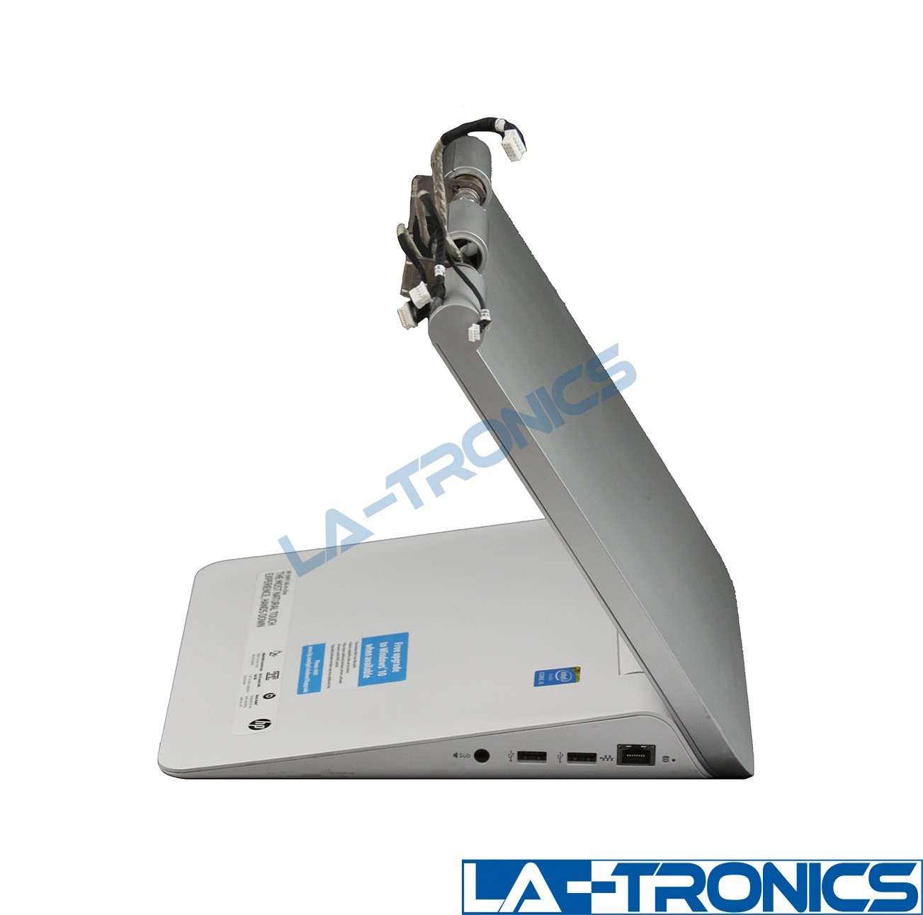 Genuine HP Envy 23" AIO PC 23-O014 Base Stand Support w/ Hinges and Cables — photo 2