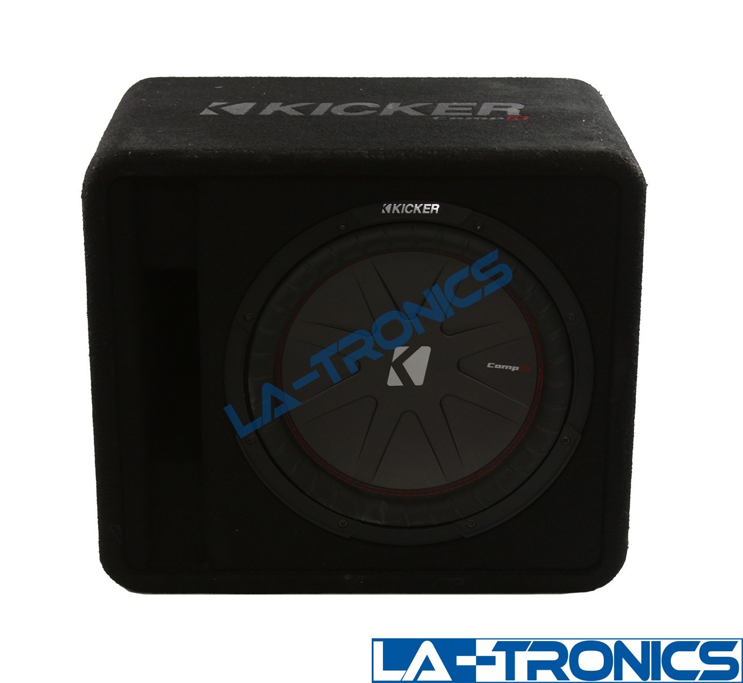 Kicker 43VCWR122 CompR 12" Sub Box 2 Ohm Vented Subwoofer Enclosure VCWR12