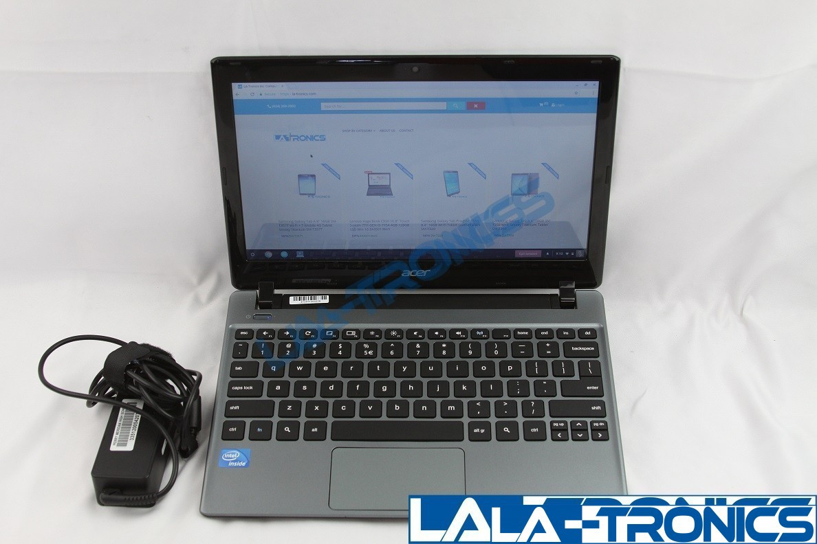Acer Chromebook 11.6" Celeron 847 1.10GHz 2GB 32GB EMMC Tablet C710-2833 Q1VZC