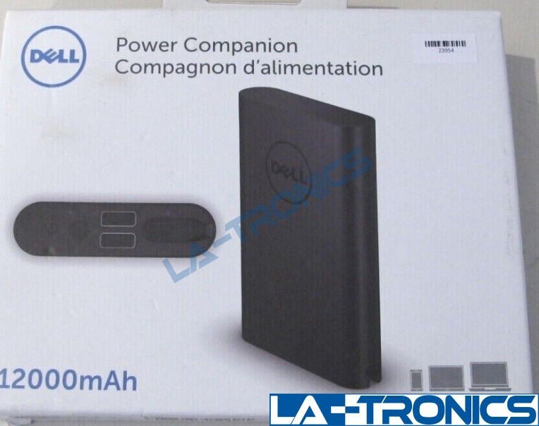 Dell Power Companion 4 Cell 12000mAh Portable Power Bank External Battery