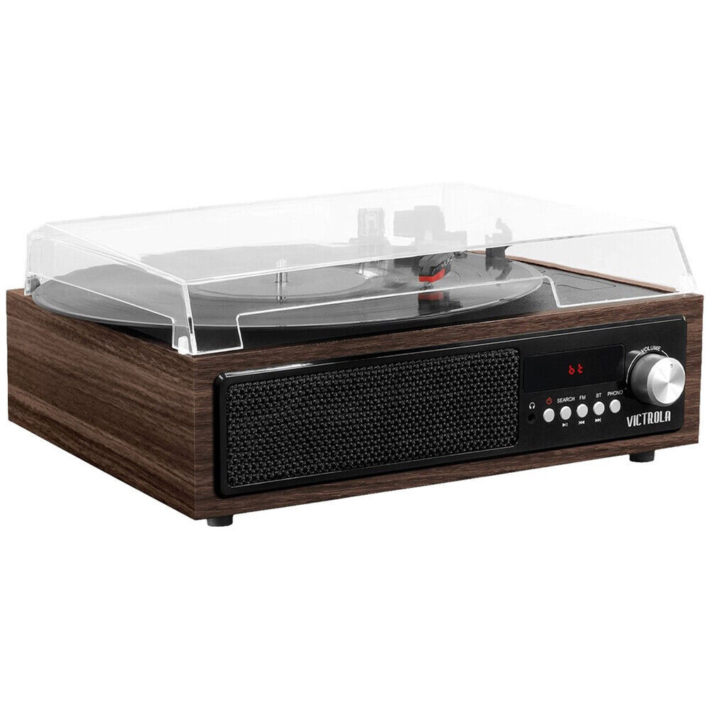 Victrola 3-in-1  Modern Bluetooth Turntable Espresso VTA-67-ESP — photo 2